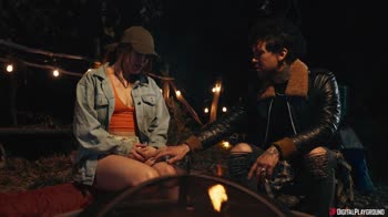 Busty Redhead's Caravan Capers with Busty and Doggystyle