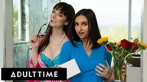 Lexi Luna and Hailey Rose's steamy day off gone wild