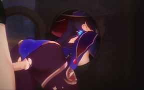 Mona Is Stuck! Time to Fuck Her