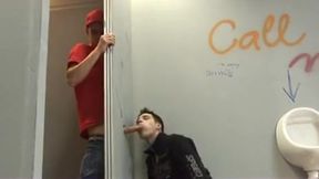 public restroom bareback