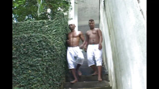 Video amatoriale gay fatto in casa di un pompino con BBC che termina con una sborrata interna