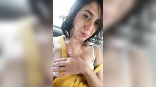Lovense Activated inside the Taxi, they almost Discovered me