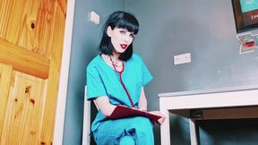 NURSE MIA WANTS YOUR COCK CAGED