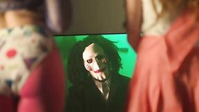 ”Do You Want To Play A Game, Step Brother? - Myra Moans & Megan Marx - HALLOWEEN PORN EDITION”