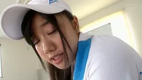 Hot Babe Takes Monster Dick Deep in Locker Room Stall