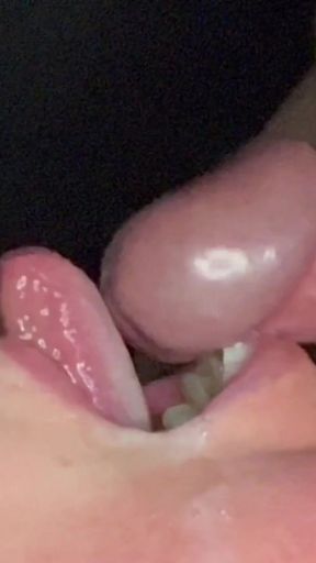 Jaw-dropping moment from &quot;Amateur wife real blowjob&quot;