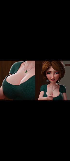Animation sex with A milf sexy laday in her home 🏠