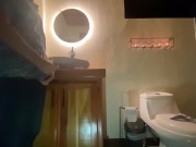 Artistic Masturbation, Moon and Candles