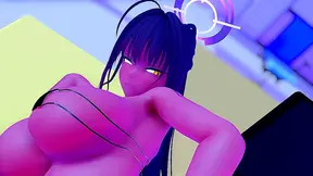 Delva Evelyns Fiery lesbian Tryst Unfolds in steamy Hentai Fantasy