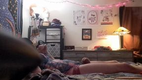 Deep-throat Job and Riding Rock-rock-hard Jizz-pump