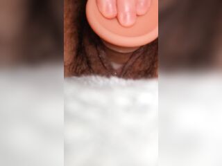 Sluggishly Banging My Creamy FTM Twat With My Fave Sex tool