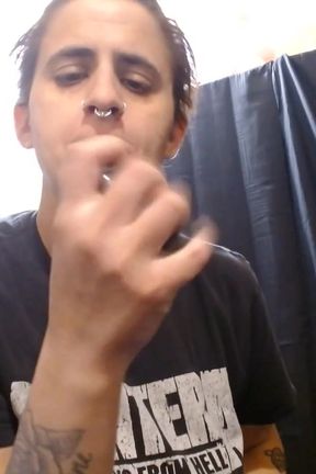 Lesbian Soft Dyke Smoking