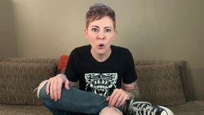 Non Binary Feet Worship JOI