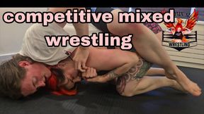 Super Competitive Mixed Wrestling