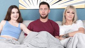 Dorm's Biggest Hoe Fucks Her stepsister's BF