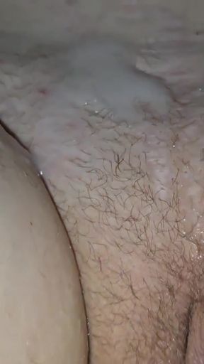 Epic moment from &quot;She Loves to Feel my Tongue in her Pussy and my Cum on her Stretch-marked Belly&quot;