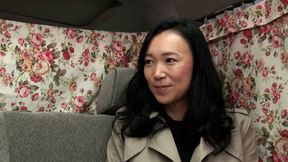 M914g08 a Beautiful Black-haired Wife with a Calm Atmosphere! the Wife of Shiroganese, Who Has Been Married for Falls