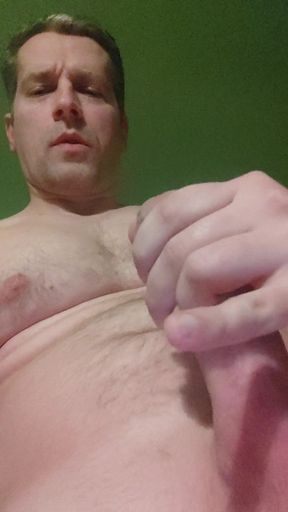 POV Middle-aged Man Jerks off and Tempts You to Suck His Cock, You Submit and Suck Cock