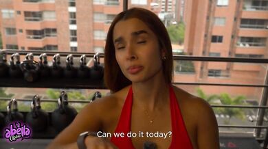 Fucking my GYM trainer at home when my HUSBAND is at work!