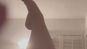 Gorgeous high arched findom foot worship