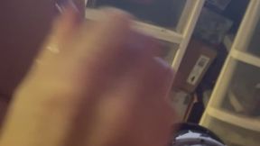 Getting my cock oiled and stroked