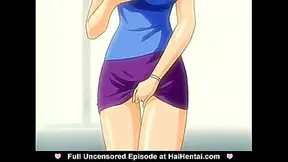 Voluptuous Hentai Lesbians Share Steamy Titfight Fantasy in Animated Ecstasy