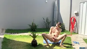 Stroking In The Sun With Henry - Henry Evans