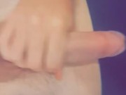 Caught wanking again.