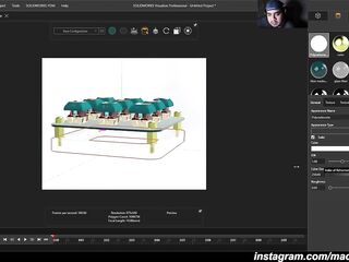 Prototipo de macropad handwired - Parte 2: Render