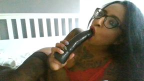JOI with Specs Cum on My Face