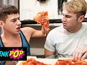 TWINKPOP - Archie Rims Joey Mills Then Gets A Close-Up On His Phone As The Top Pounds His Ass