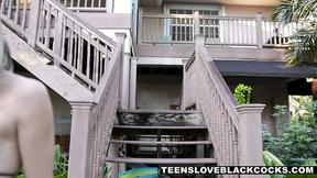 ”TEENS LOVE BLACK COCKS Chloe Temple's big black dick BJ”
