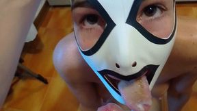 Music video of a MILF getting fucked in the mouth and pussy
