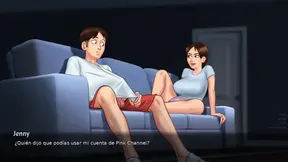 Busty Stepsister Whore Craves Mischievous Stepbrother's Cock in Summertime Saga