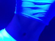 Close Up Tour of Neon Outfit