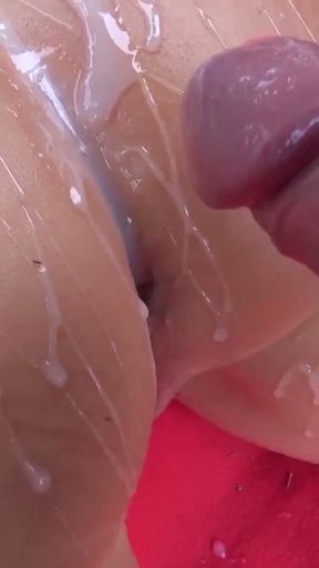 Fuck meat released for the perverse sperm battle   Clip 2