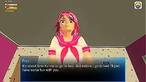 Ray Dominates Campus in Femdom University 3D Adventure