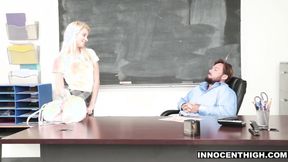 ”Hot school hoe Riley Star had done her homework quite well”