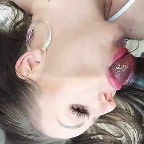 Upside Down Blowjob with Classy Filth