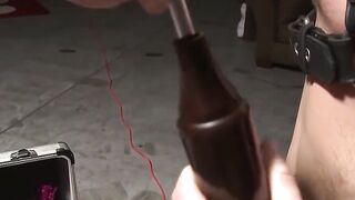 Electro-Domination: Submissive Slave Boy Gets Electrified By His Master - Nikki Hunter