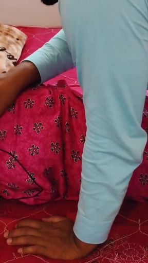 Jaw-dropping moment from "Village desi bhabhi sex - An unknown man came and sat on Bhabhi's seat and enjoying sexi moment -"