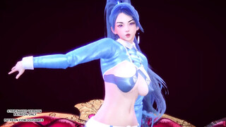 [MMD] SUNMI - Heart Burn Kaisa Sexy Kpop Dance League Of Legends KDA Uncensored Hentai R18