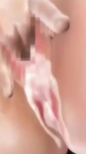 A sexually frustrated woman masturbates at home until she&#039;s dripping wet.   Clip 1