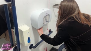 Cheating boss takes surprise facial in pub toilets