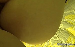 Cute bbw brunette tries anal for the first time