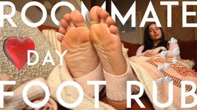 Kate - Roommate Valentine's Day Foot Rub: Part 1 (M4V)