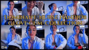 Dominant Nurse Handjob Glove Cum Collection