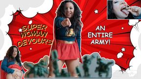 Super Woman Devours an Entire Army