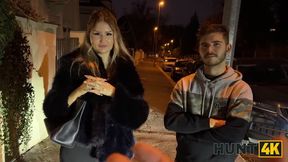 She wanted a new tattoo so she came to suck a stranger's dick
