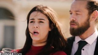 EroticaX - hot Dark Haired Kylie Rocket Fucks Friend At BFF's Wedding
